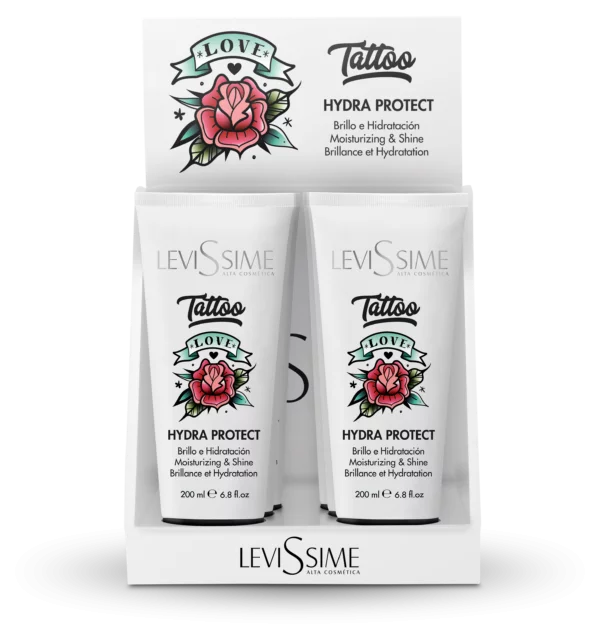 Présentoir Tattoo Hydra Protect brillance et hydratation