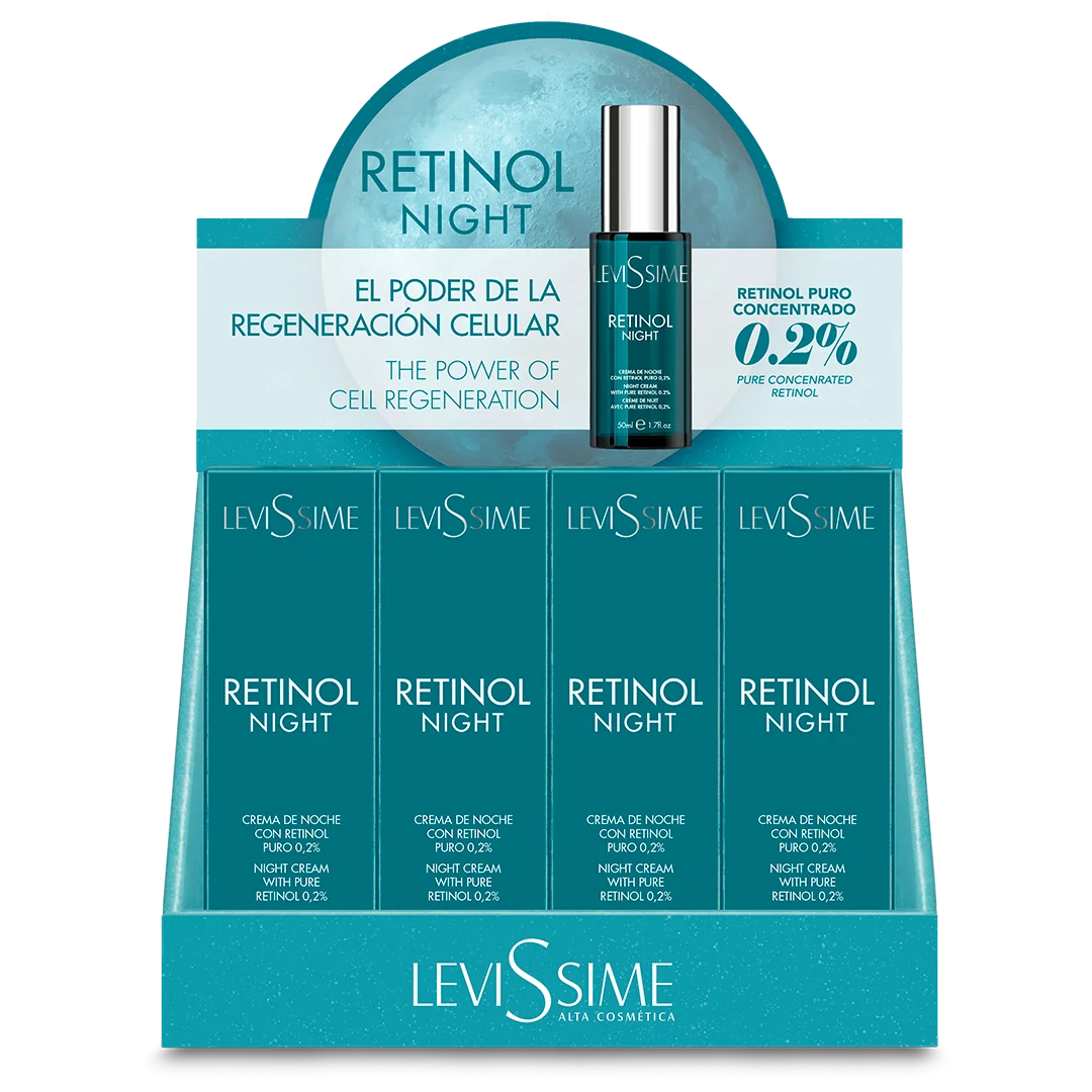 Présentoir crème de nuit avec retinol pur 0,2% Retinol Night