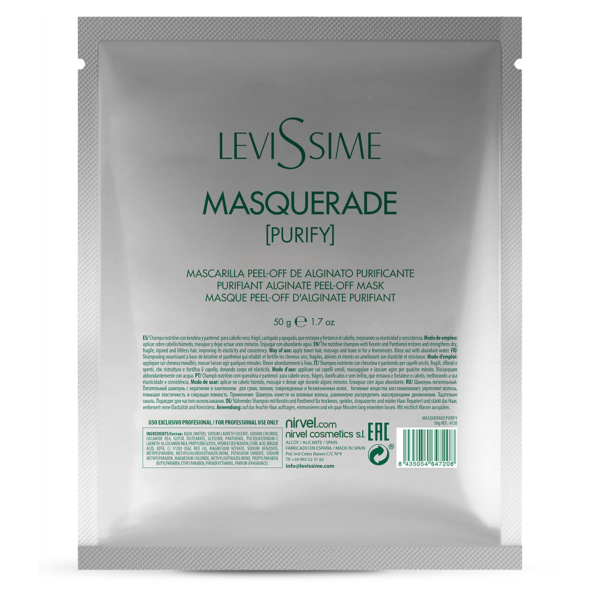 Masque peel-off à l'alginate