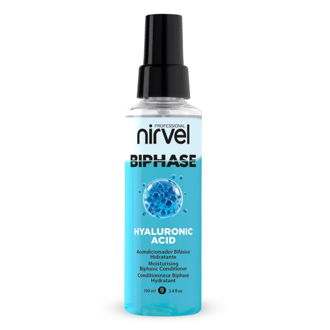 Revitalisant sans rinçage Biphase à l'acide hyaluronique