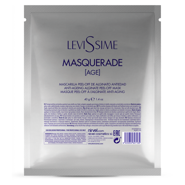 Masque peel-off à l'alginate