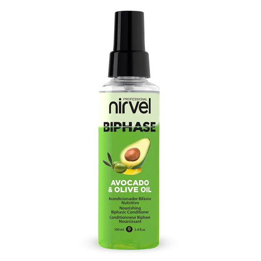 Revitalisant sans rinçage Biphase à l'avocat et l'huile d'olive