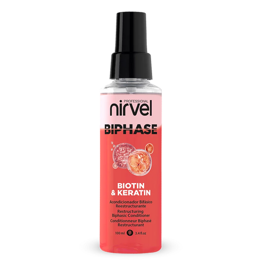 Revitalisant sans rinçage Biphase biotine et kératine