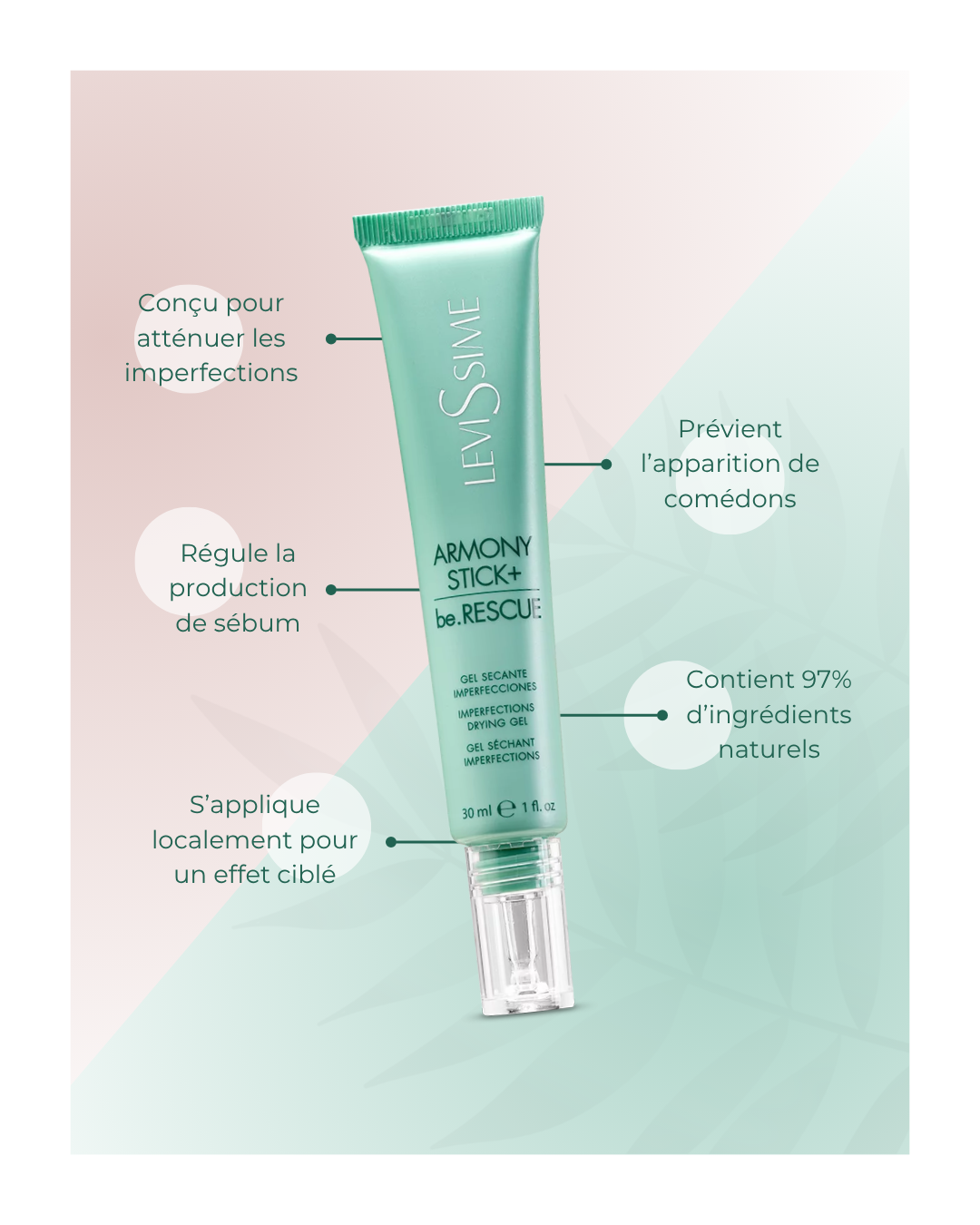 Gel séchant pour imperfection Armony